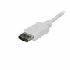 USB C – DisplayPort adapteris Startech CDP2DPMM6W 1,8 m Balta