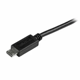 Kabelis USB į mikro USB Startech USBAUB2MBK           Juoda