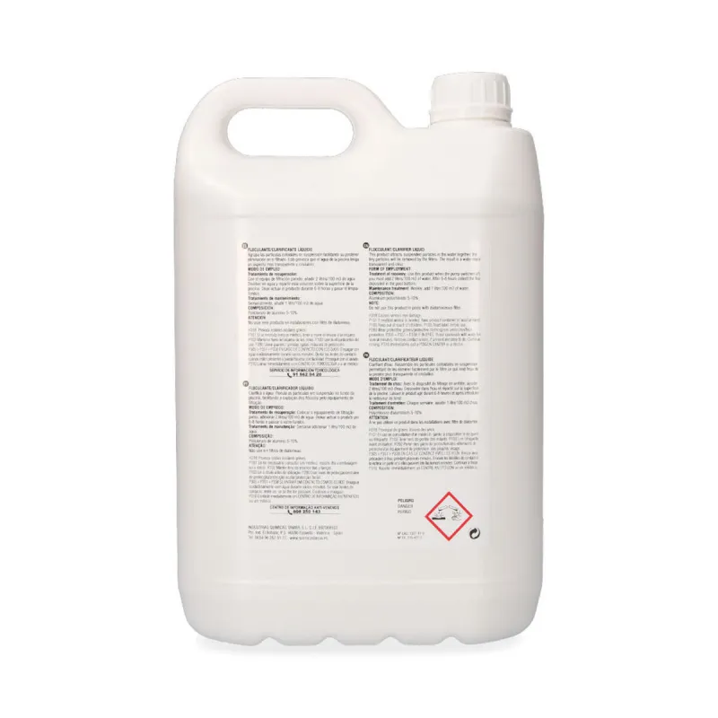 Swimming pool water clarifier EDM 81704 5 L Liquid
