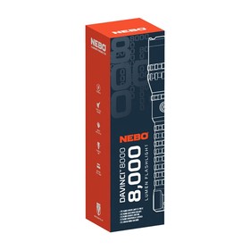 Перезаряжаемый светодиодный фонарик Nebo Davinci™ 8000 8000 Lm