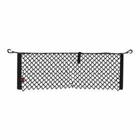 Bagāžnieka tīkls Black & Decker Melns 30-125 x 82 cm
