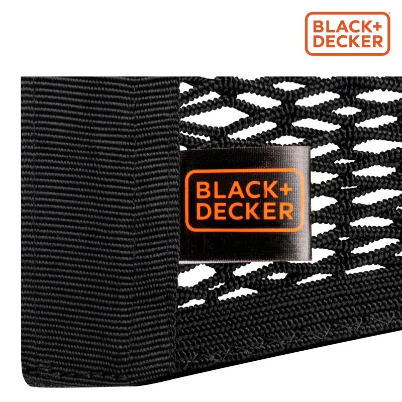 Autostāvvietas tīkls Black & Decker Melns 40/50/60/80 x 25 cm 4 Daudzums