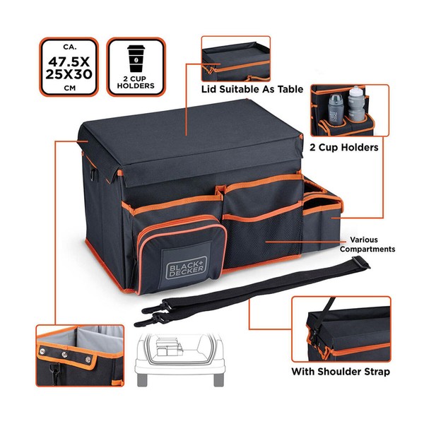 Automobiļa Kārotājs Black & Decker Kuleris