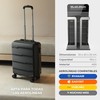 Set of suitcases Numada Black (3 Pieces)