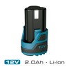 Rechargeable lithium battery Koma Tools 12 V 2 Ah