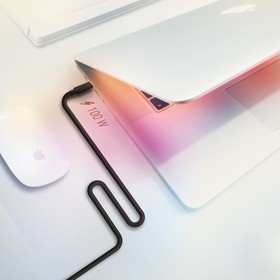 USB-C-Kaapeli Aisens Musta 60 cm