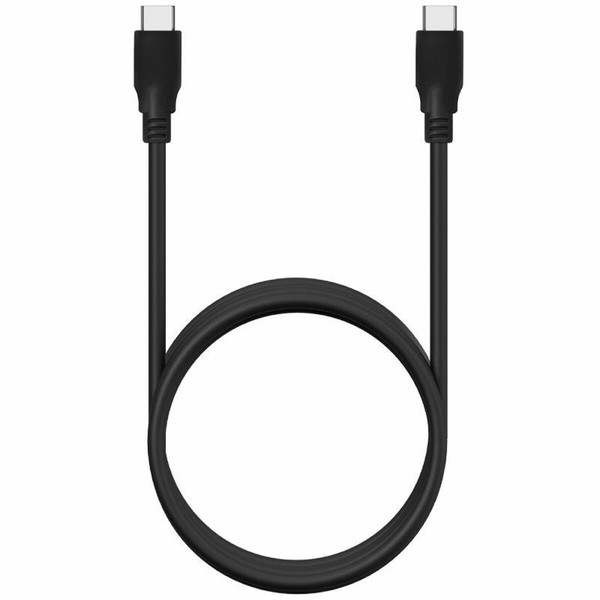 USB-C-Kaapeli Aisens Musta 60 cm