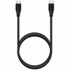 USB-C-Kaapeli Aisens Musta 60 cm