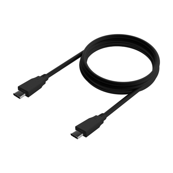 USB-C-Kaapeli Aisens Musta 60 cm