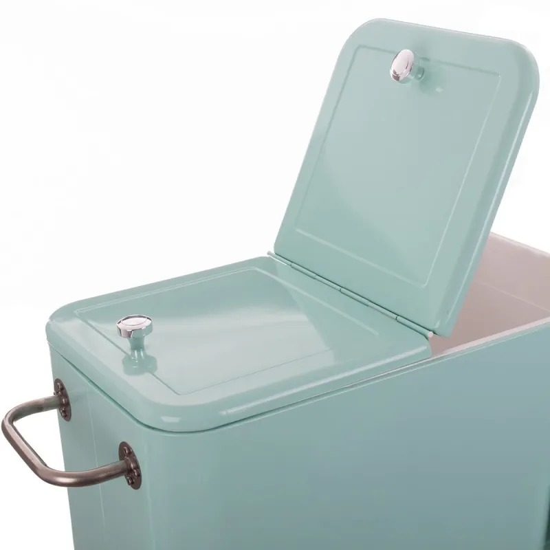 Portable Fridge Fresh Green Metal Steel polypropylene 74 x 43 x 80 cm