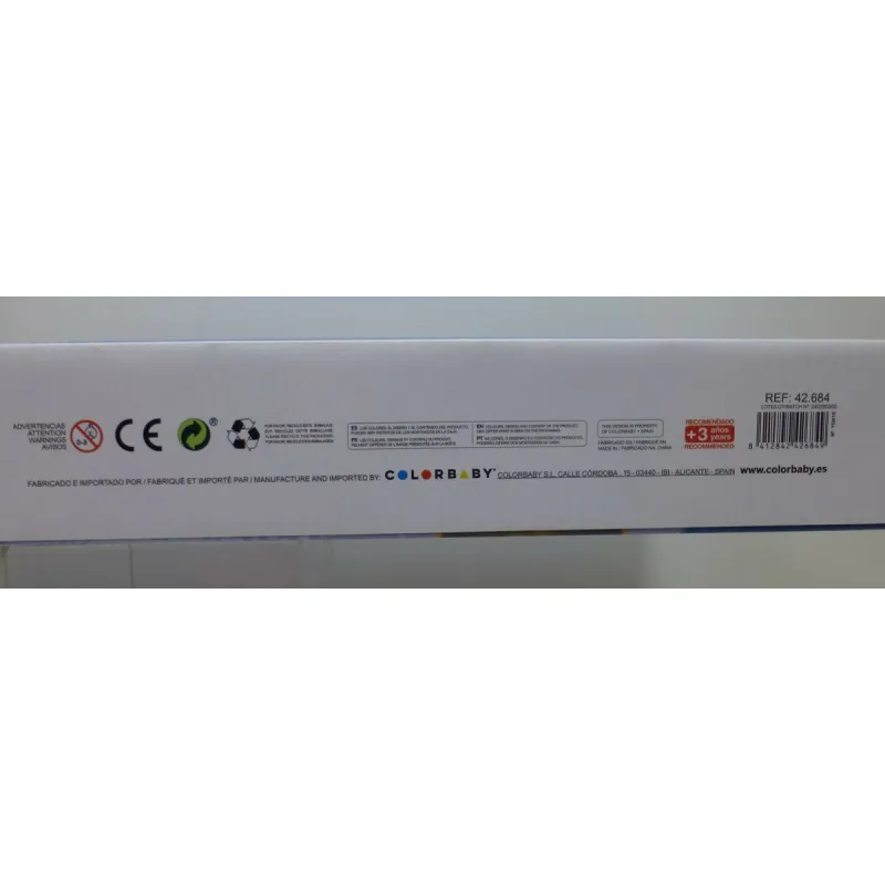 Vesipolo maali Colorbaby 61 x 29 x 40 cm 6 osaa
