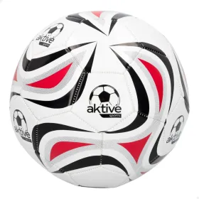 Jalkapallo Aktive 5 Ø 22 cm Valkoinen PVC (12 osaa)