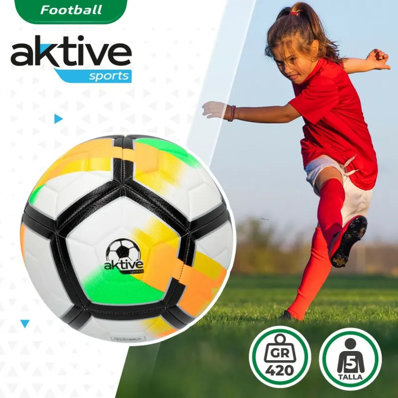 Jalkapallo Aktive 5 Ø 22 cm (12 osaa)