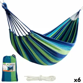 Гамак Aktive Синий 200 x 0,4 x 100 cm (6 штук)