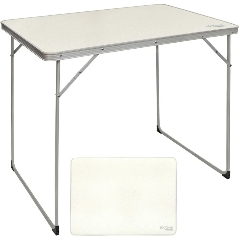 Sulankstomas stalas Aktive Balta 80 x 70 x 60 cm (4 vnt.)