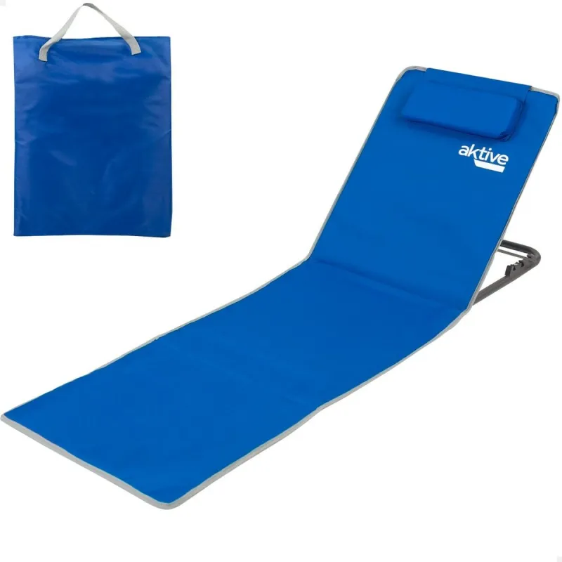 Коврик Aktive наклоняется 147 x 55 x 48 cm PVC 600D Синий Сталь Губка (4 штук)
