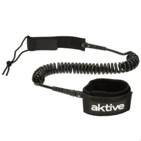 Leash Aktive Musta 20 cm Spiraali SUP-lauta
