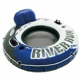 Pripučiama baseino kėdė Intex River Run Mėlyna Balta 135 x 13,5 cm (6 vnt.)
