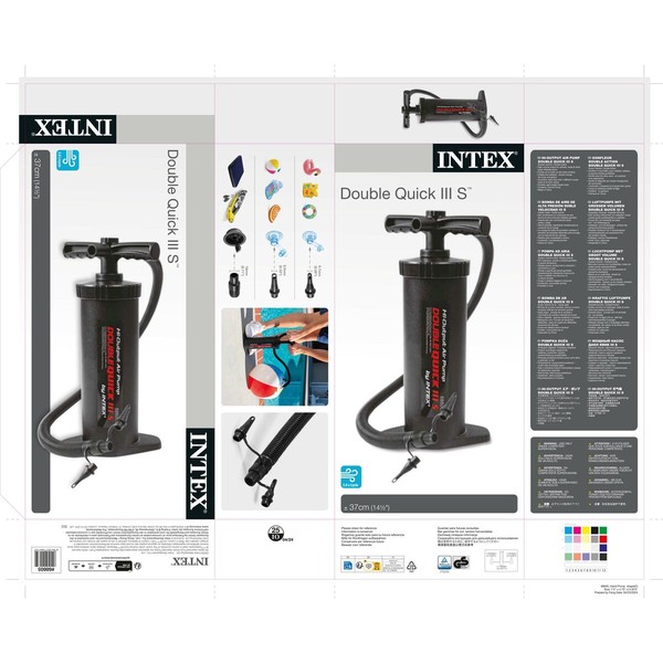 Oro siurblys Intex Double Quick IIIS (3 vnt.)