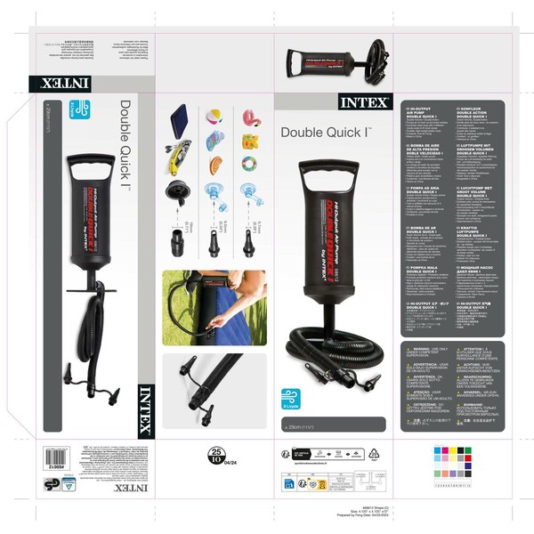 Oro siurblys Intex Double Quick I (12 vnt.)