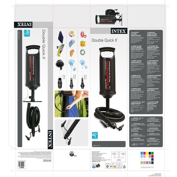 Oro siurblys Intex Double Quick II (4 vnt.)
