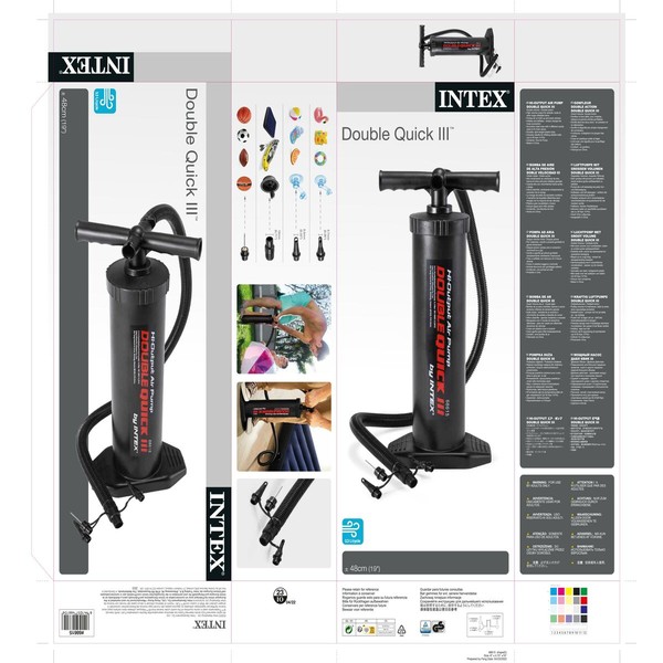 Air pump Intex Double Quick III (3 Units)