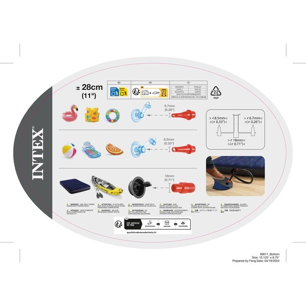 Foot Pump Intex