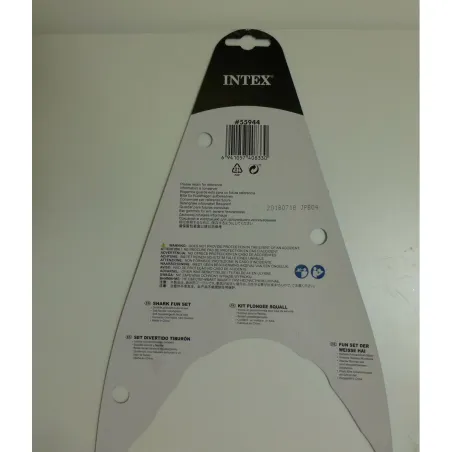 Snorkkelilasit ja -putki lapsille Intex Hai (6 osaa)