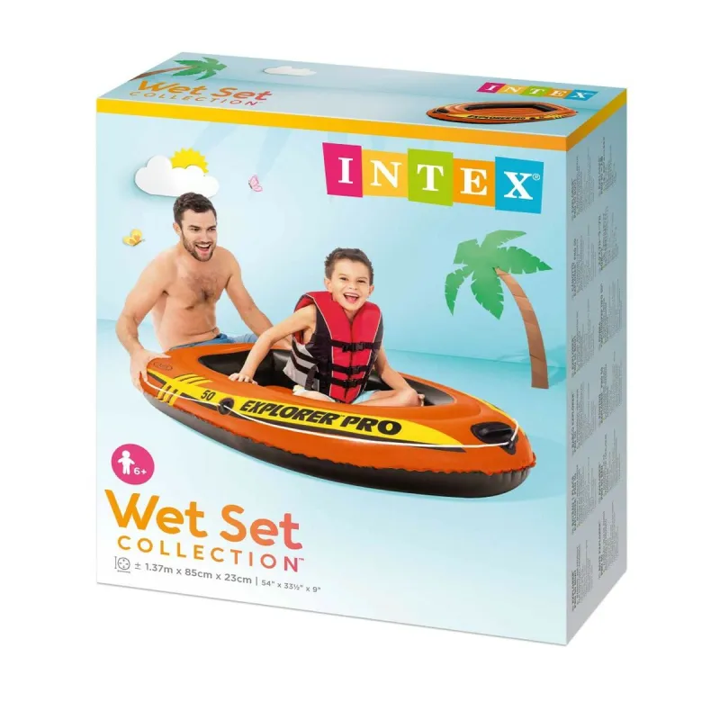 Pripučiama valtis Intex Explorer Pro 50 4 vnt. 137 x 23 x 85 cm
