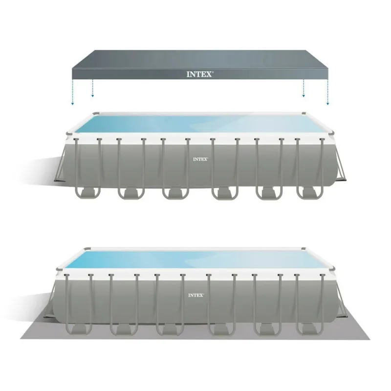 Removable pool Intex 732 x 132 x 366 cm