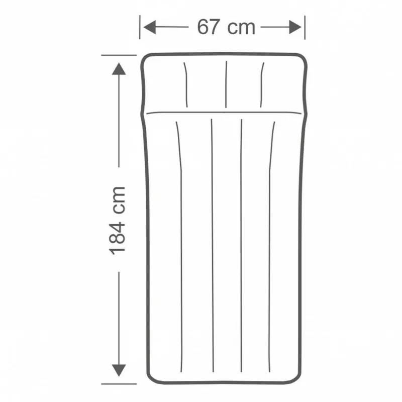 Pripučiama lova Intex 67 x 17 x 184 cm (6 vnt.)