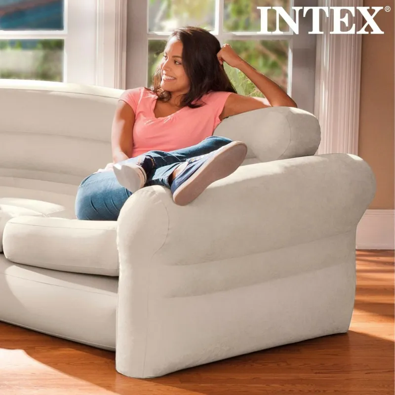 Piepūšamais dīvāns Intex 257 x 76 x 203 cm Stūra skapis