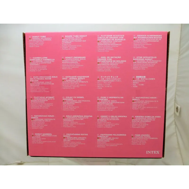 Inflatable Floating Doughnut Intex 107 x 99 x 23 cm