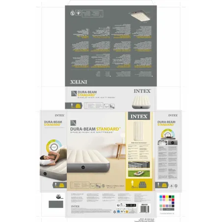 Pripučiama lova Intex Dura-Beam Standard 99 x 25 x 191 cm