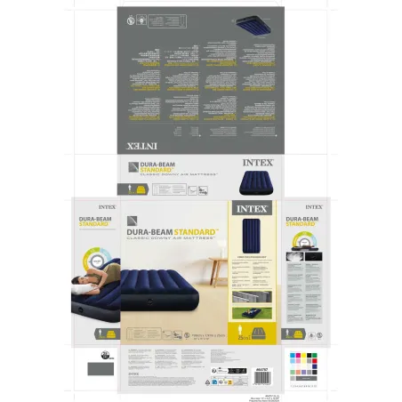 Pripučiama lova Intex Dura-Beam Standard Classic Downy 99 x 25 x 191 cm
