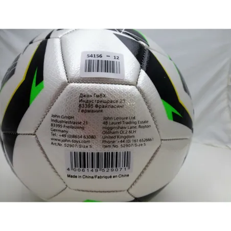 Jalkapallo John Sports Competition Techno 5 Ø 22 cm Tekonahka (12 osaa)