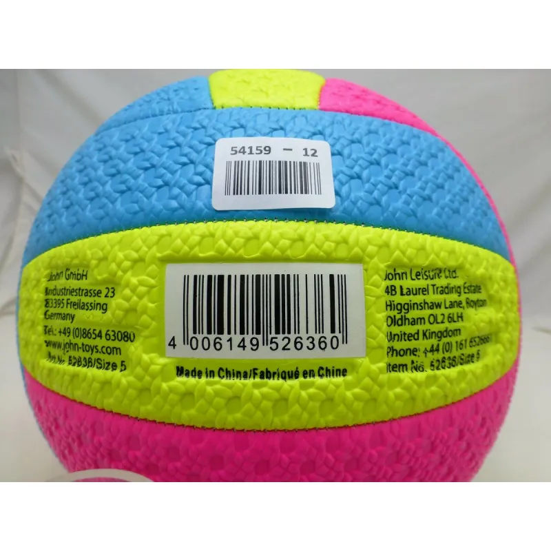 Volleyball Ball John Sports 5 Ø 22 cm (12 Units)