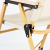 Foldable Camping Chair Aktive Sabana Soil 47 x 77 x 51 cm (2 Units)