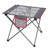 Folding Table Aktive Camping Grey 62 x 50 x 50 cm (2 Units)