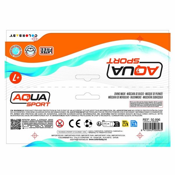 Diving mask AquaSport (24 Units)