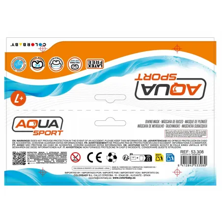 Nardymo kaukė AquaSport (12 vnt.)