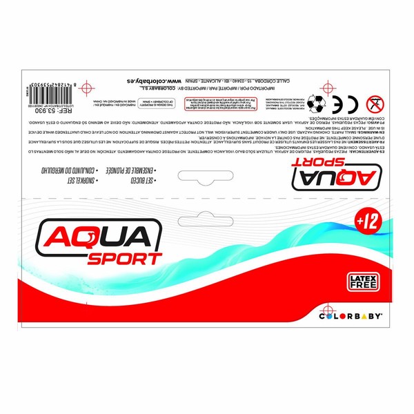 Snorkkeliputki AquaSport Aikuinen