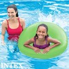 Inflatable Floating Doughnut Intex Neon 91 x 91 cm (24 Units)