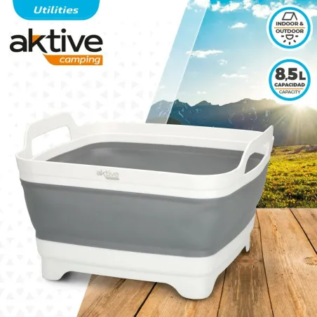 Kriauklė Aktive Sulankstomas 8,5 L Stovyklavietė 30,5 x 20 x 30 cm 6 vnt.