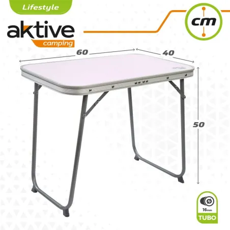 Sulankstomas stalas Aktive 60 x 50 x 40 cm (4 vnt.)