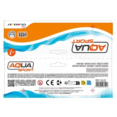 Diving Mask AquaSport (12 Units) Children's