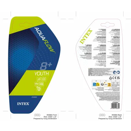 Lasten uimalasit Intex Sport Relay (12 osaa)