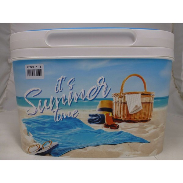 Portable Fridge Aktive 6 L Blue Plastic