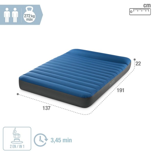 Pripučiama lova Intex 137 x 22 x 191 cm