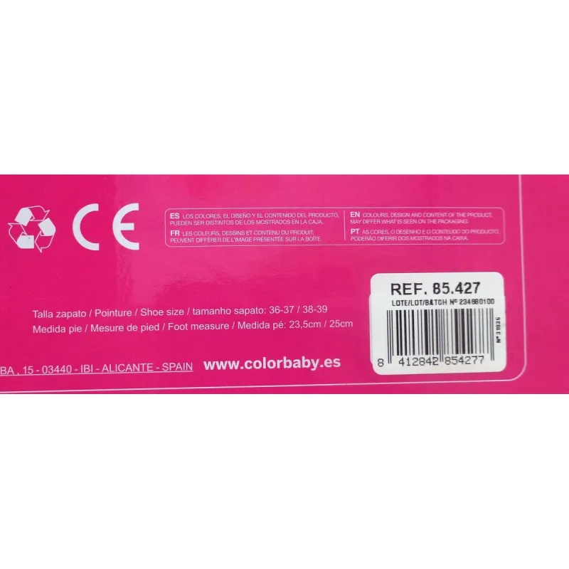 Riedučiai (inline) Colorbaby Geltona 38-39 (4 vnt.)